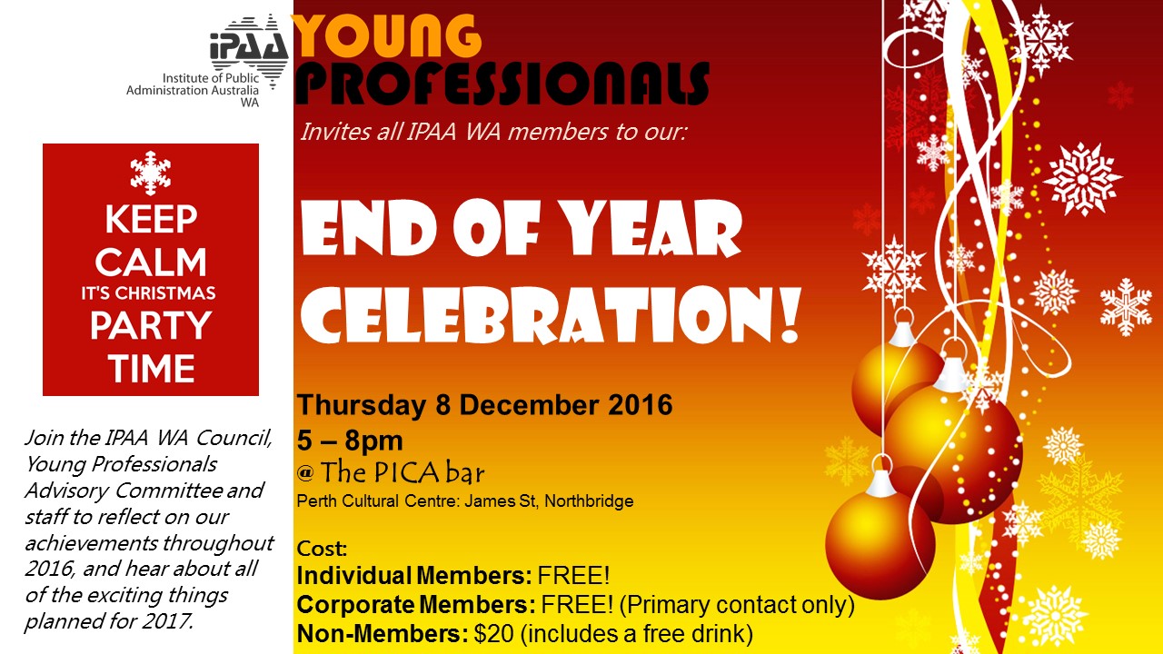 2016 IPAA WA Christmas Celebration